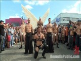 Folsom Street Wench tormented in front of thousands of people